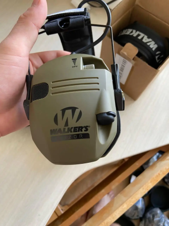 Активные наушники Walkers Razor с чехлом и креплениями OPS Core Чебурашки Оливковый Винница - изображение 7
