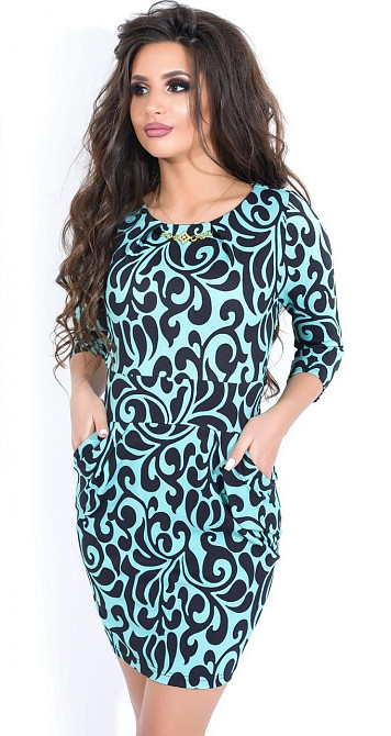 Плаття з красивим малюнком (44) Київ - фото 1