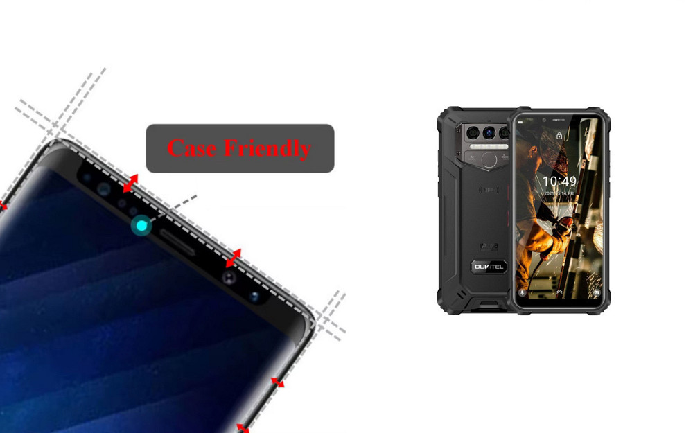 Захисне скло HyperGlass Pro для Oukitel WP9 – максимальна чутливість та захист Київ - фото 4