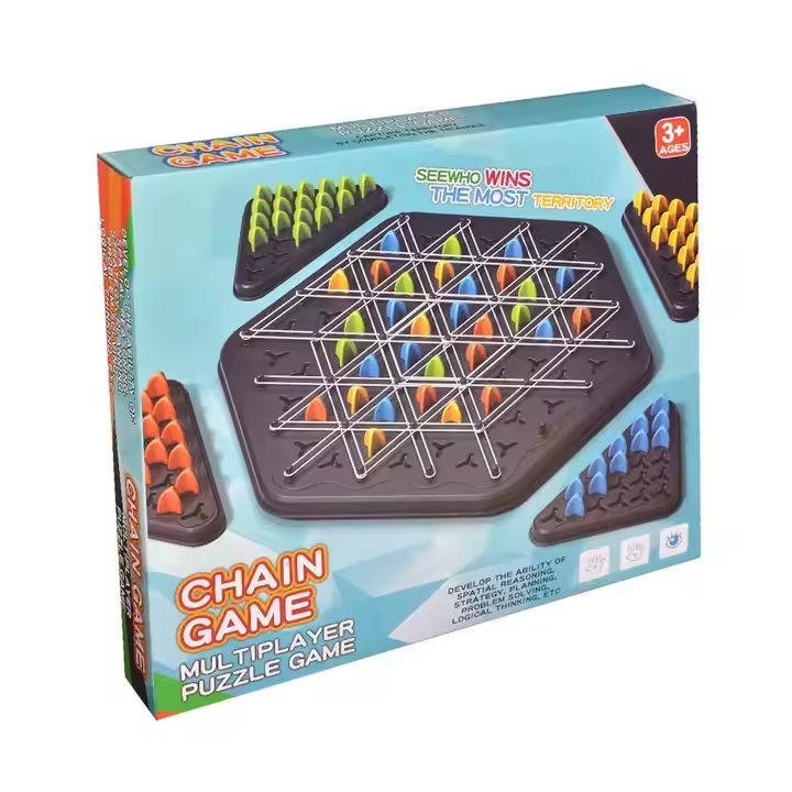 Игра настольная-геоборд для детей 