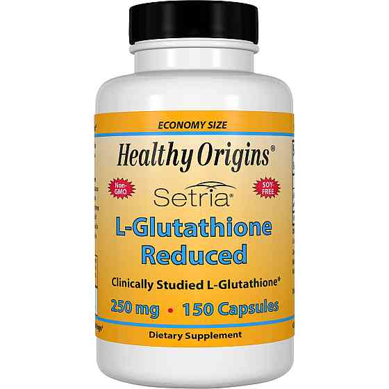 Вільний L-глутатіон (Reduced L-Glutathione) 250 мг 150 капсул Київ