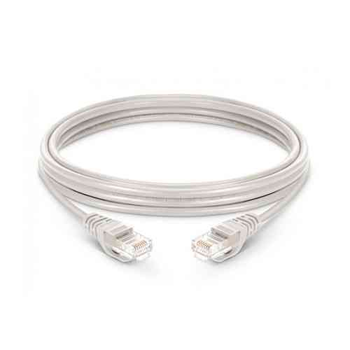 Патч-корд RJ45 2.6м для підключення комп'ютерів, білий Київ