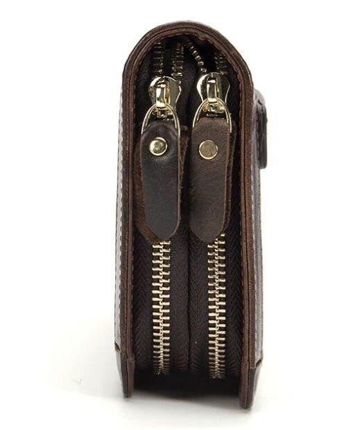 Клатч мужской с ремнем Vintage 14679 Коричневый Киев - изображение 6