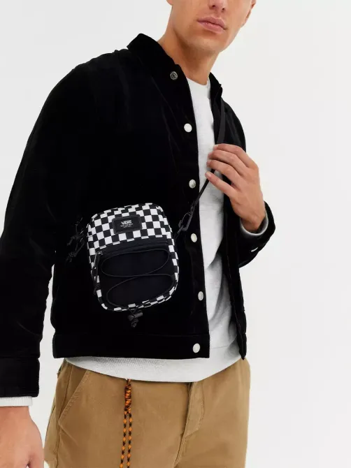 Сумка через плечо Vans черный/белый Запорожье - изображение 2