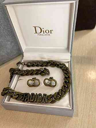 Набір кольє та  сережки  від Dior. Одеса