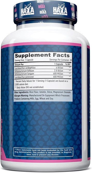 10 Billion Acidophilus &amp; Bifidus Probiotic Complex 30caps Луцьк - фото 2