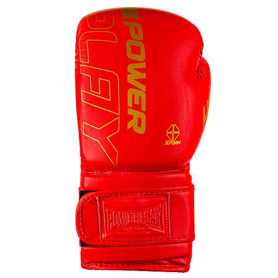 Боксерські рукавиці PowerPlay 3089 Alpha Червоні 16 унцій Кам'янське