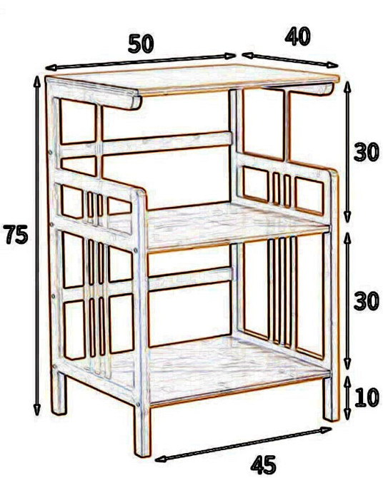 Журнальний столик "Хетвенелі" бланже Миколаїв - фото 3