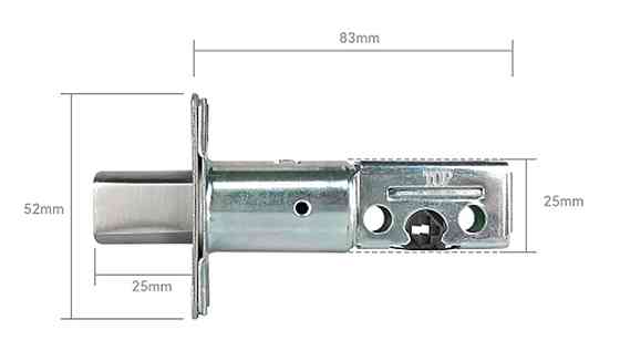Розумний дверний біометричний замок SEVEN LOCK SL-7764BF black Київ