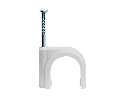 Кабельна кліпса кругла 7мм (100 шт) Харків