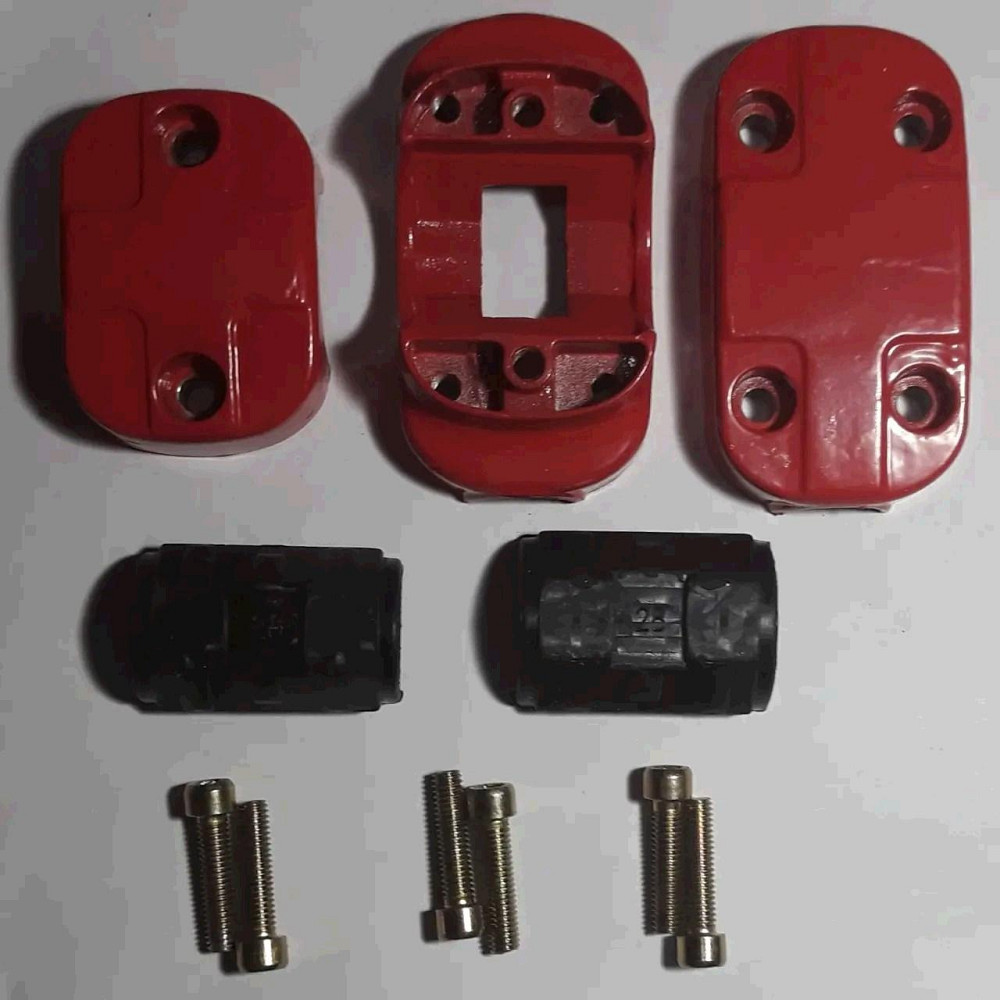 Кріплення ручок керма до штанги мотокоси (Ø28, посилене) Мукачево - фото 1