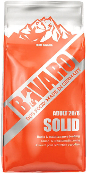 Bavaro Solid 20/8 (Баваро Солід 20/8) сухий корм для дорослих і літніх собак усіх порід 18 кілограмів. Запоріжжя - фото 1