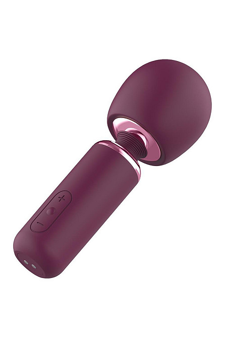 Вібратор мікрофон Deam Toys Glam Bold Travel Wand, фіолетовий Sex Aura Київ - фото 3