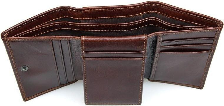 Кошелек Vintage 14464 Коричневый Киев - изображение 8