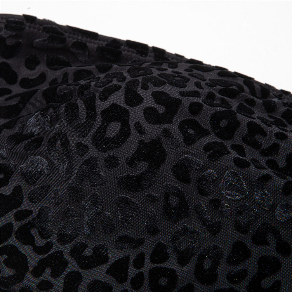 Раздельный купальник большого размера вельветовый 4XL черный Киев - изображение 5