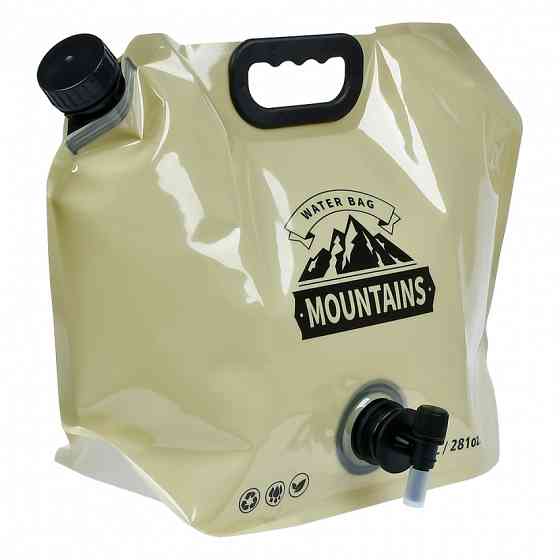 Складная, походная канистра для воды 8 л с краном Винница