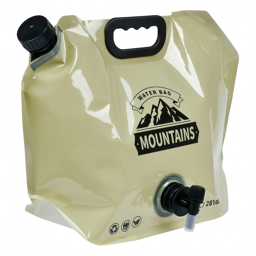 Складная, походная канистра для воды 8 л с краном Винница - изображение 1