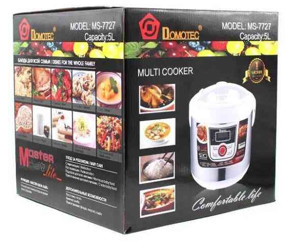Мультиварка Domotec MS 7727 5 л, 12 режимів приготування, біла Винница