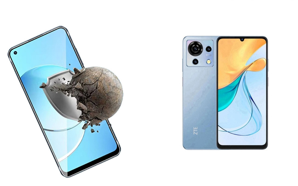 Захисне скло DefenzoGlass для ZTE Blade V50 Vita – подвійна міцність Київ - фото 3