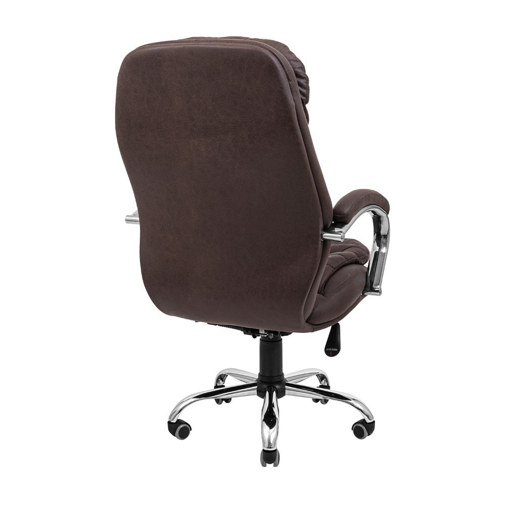 Офісне крісло керівника Richman Valencia Ameli Хром M2 Anyfix Коричневий Київ - фото 5