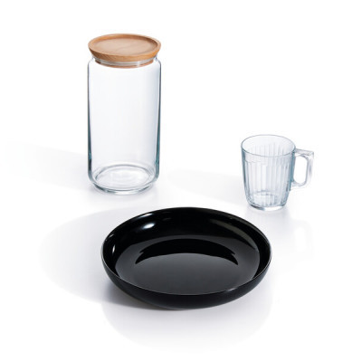 Блюдо Luminarc Friends Time Black 25 см (P6375) Вінниця - фото 3