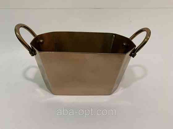 Відерце для подачі снеків бронзового кольору V 0,8 л ( шт ) Одеса