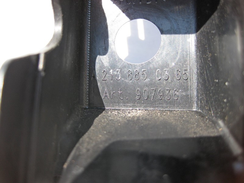 Mercedes-Benz  A2138850365 Опорний кронштейн заднього бампера верхній лівий E-Class W213 Одеса - фото 3