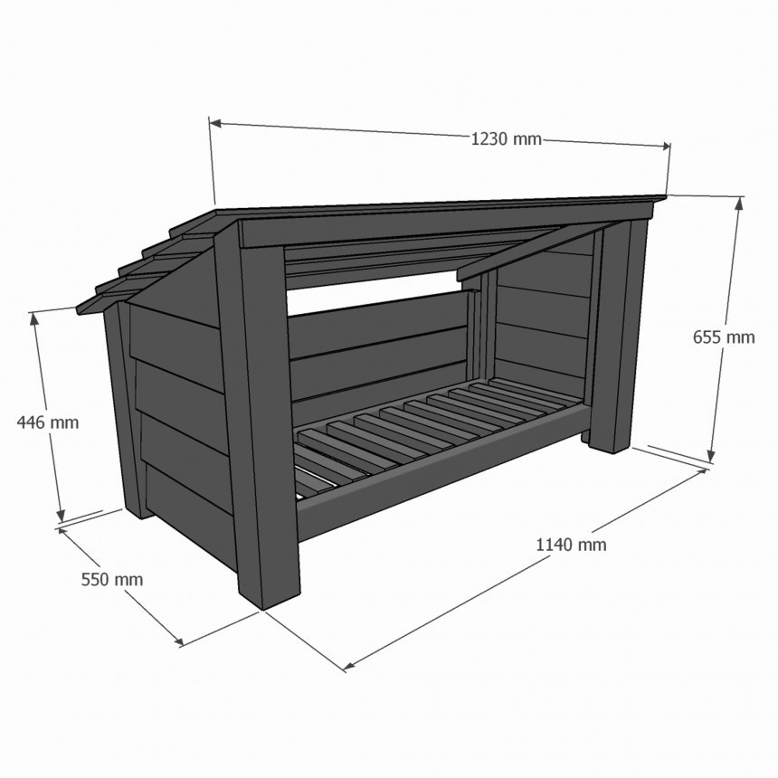 Полка для рабочей обуви 