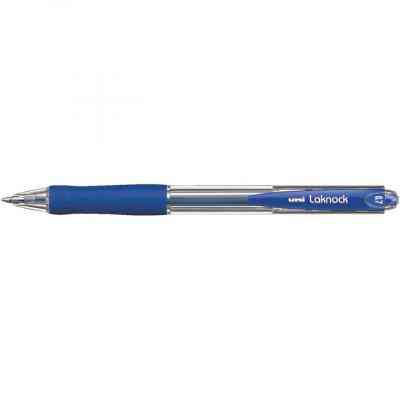 Ручка кулькова UNI retractable, 0.7mm, Blue, LAKNOCK fine (SN-100.(07).Blue) Вінниця