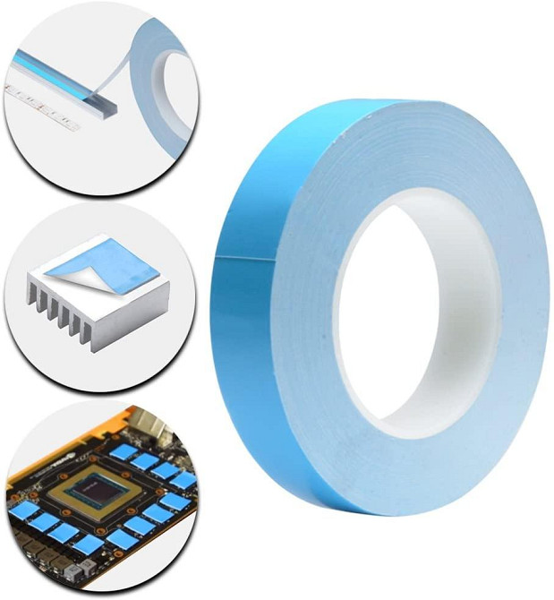 Двусторонняя теплопроводящая клейкая лента 25 м Киев - изображение 1