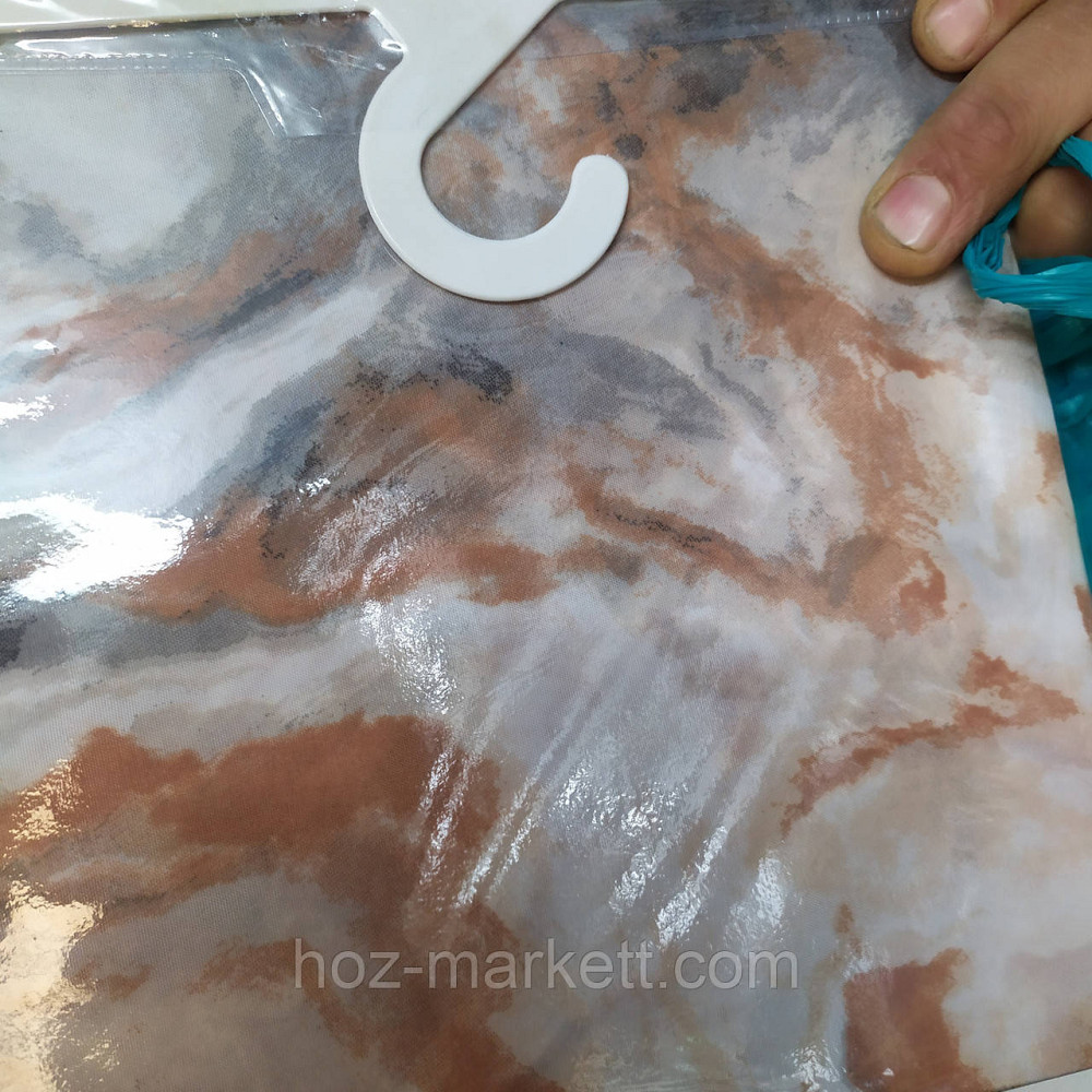 Тканевая шторка для душа Тропик 180 х 200 см Турция Абстракция Харьков - изображение 4