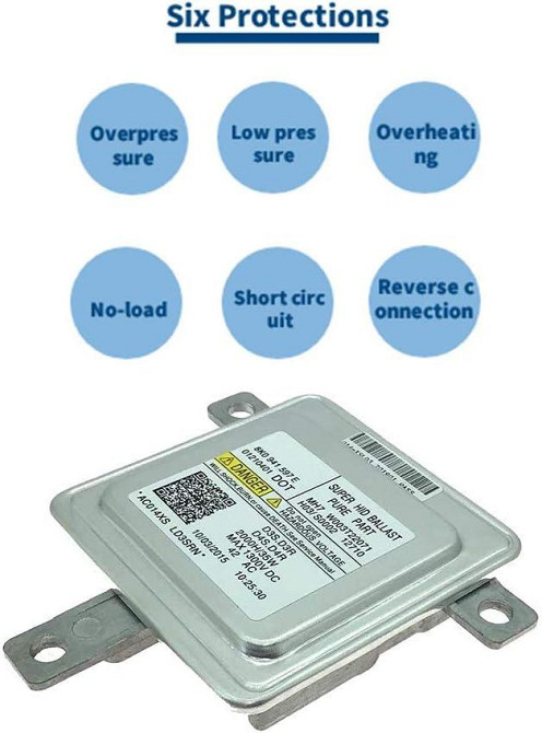 Баласт ксеноновий 8K0941597E D1S/D1R Прозорий 35W 12V блок розпалу HID для Audi VW (A1 A3 A4 A5 A6 A7 A8 Q3 Q5) Київ - фото 2