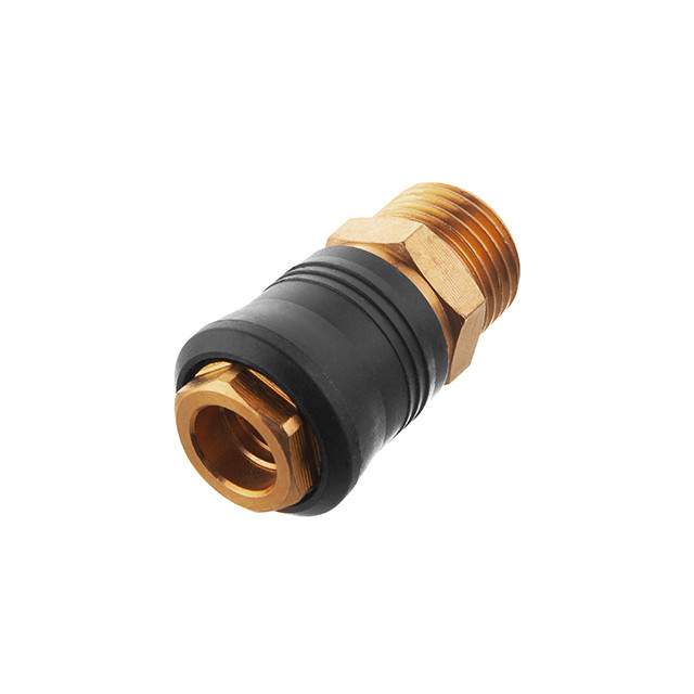 Швидкороз'ємне з'єднання із зовнішньою різьбою 1/2 ", латунь INTERTOOL PT-1817 Київ - фото 1