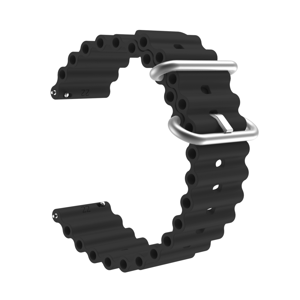 Ремінець для годинника Universal Ocean 20mm 2.Black Киев - изображение 1