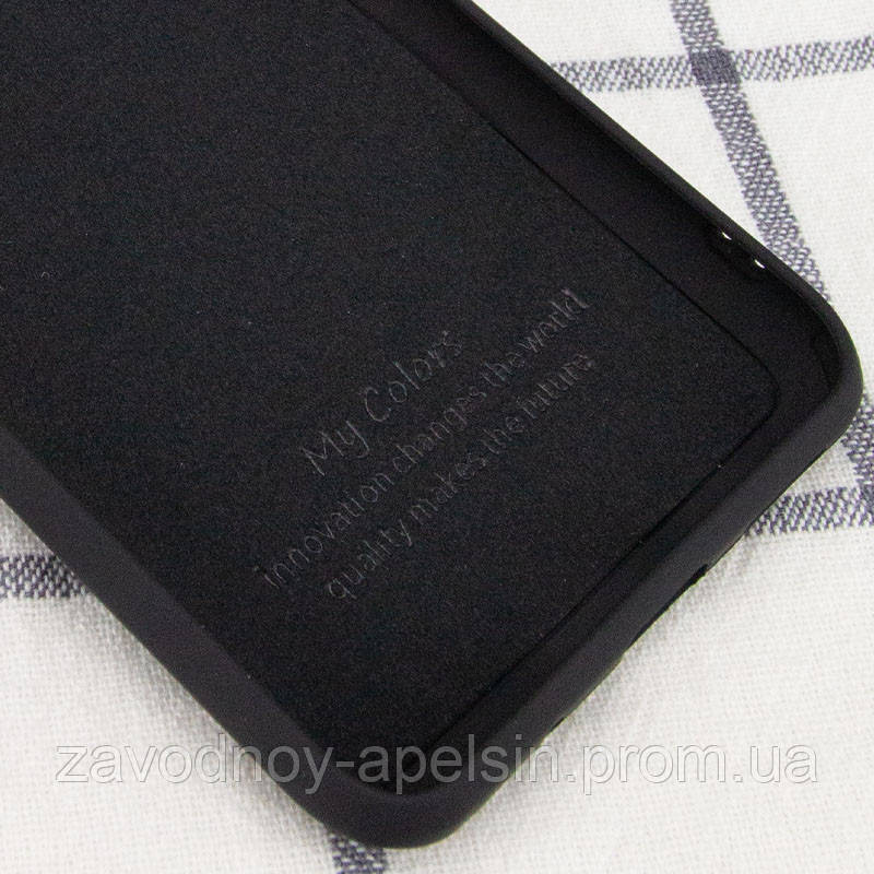 Samsung S20 Ultra G988 Чохол мікрофібра Silicone Cover (чорний) Одеса - фото 2