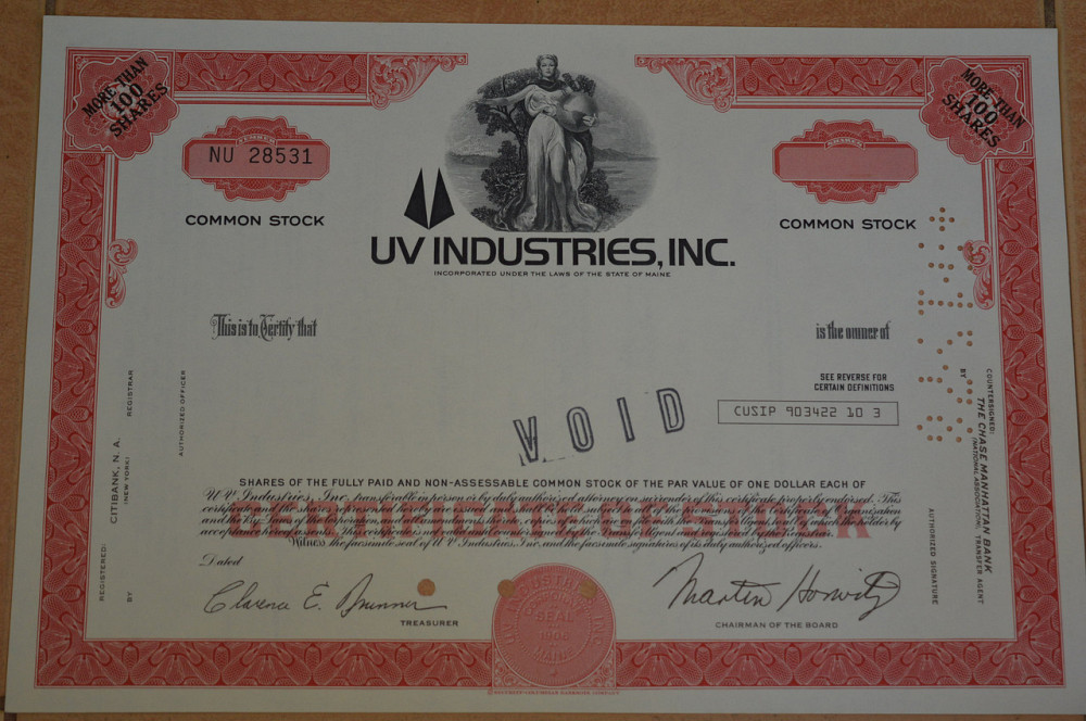 Акция. США. 1966 год №28531 (Б-5) Полтава - изображение 1