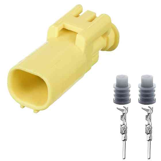 Роз'єм конектор 2-кон., Жгут Датчиков Удара, 7С82-5524-77282-5524-7 YAZAKI Японія Багато Lexus, Toyota Київ