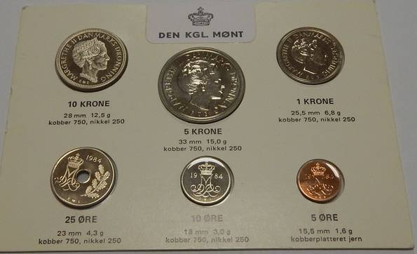 Мінт сет Данії, 1984 рік Полтава - фото 1