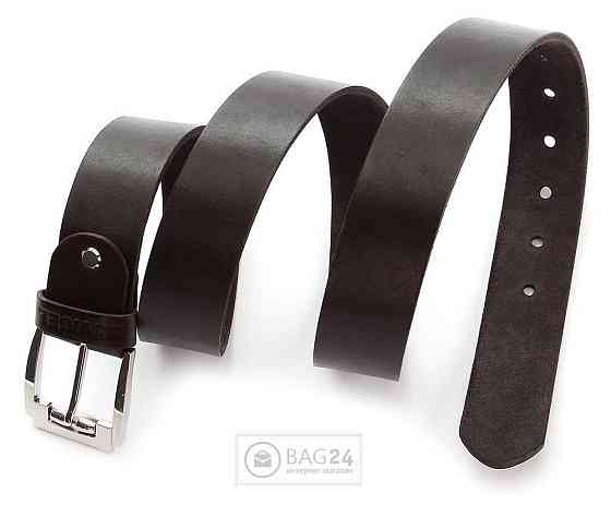 Современный мужской ремень из натуральной кожи SHVIGEL 13785 Киев