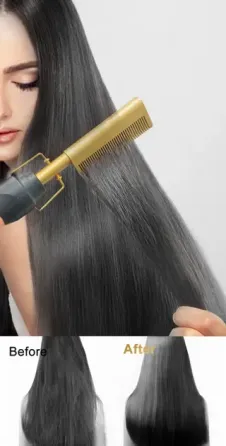 Расческа Grand XL-210 для выпрямления волос 2 в 1, электрическая щетка Коломыя