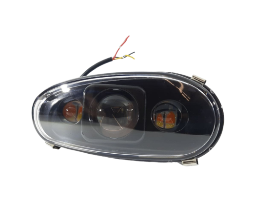 Комплект протитуманних LED фар StarLight Daewoo Lanos/Sens ближнє світло + DRL (металевий корпус) 80W ПТФ FOG Харків