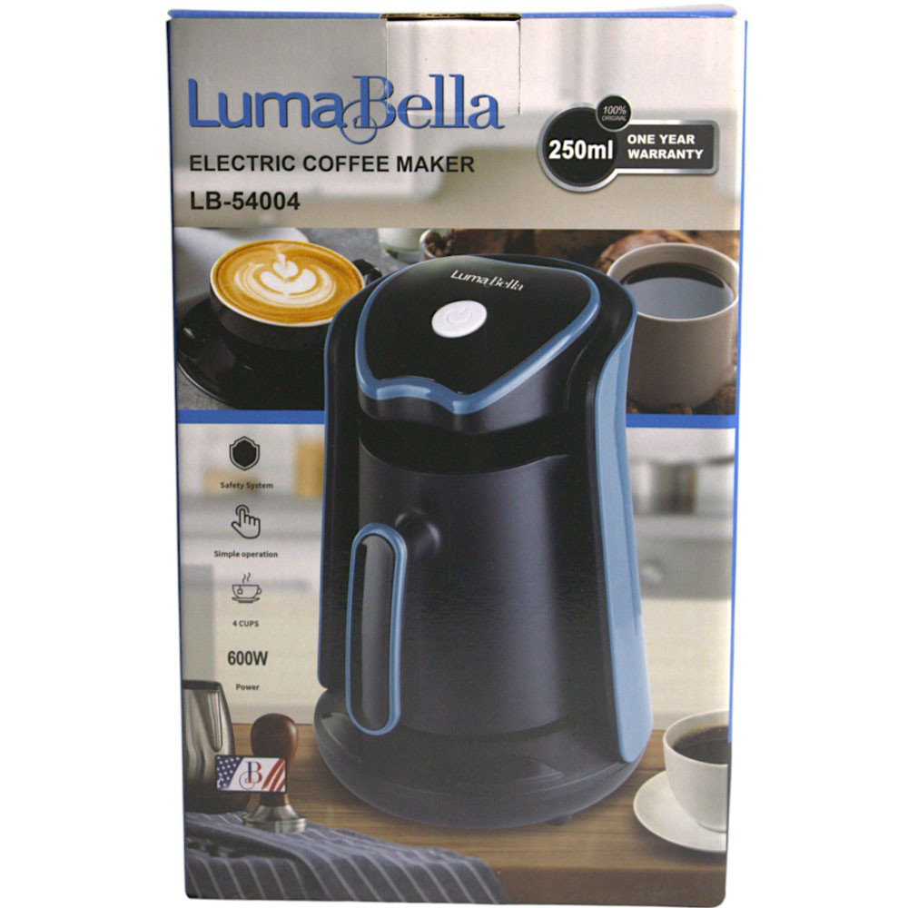 Электрическая кофеварка от сети 600Вт,250мл,LB-54004 SBR Киев - изображение 7