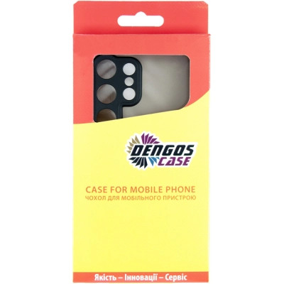 Чехол для мобильного телефона Dengos Kit Samsung Galaxy S25 Ultra Matte + glass (Black) (DG-KM-144) Винница - изображение 4