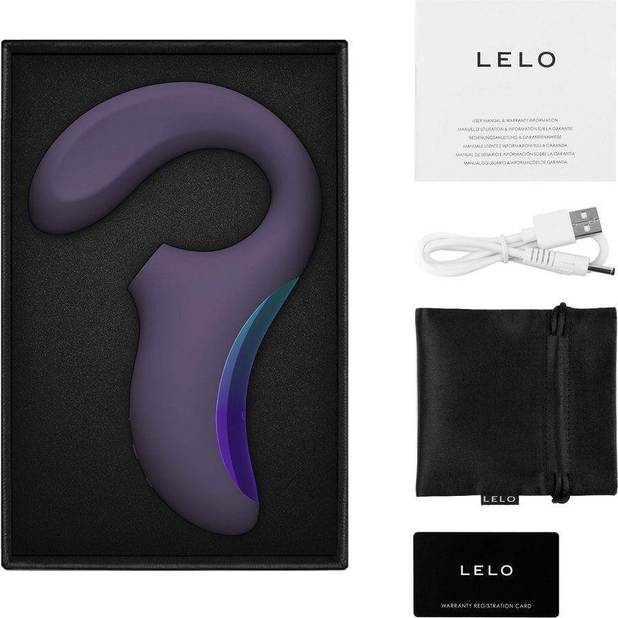 Кліторально-вагінальний звуковий стимулятор LELO Enigma WAVE Cyber Purple, 3 типи стимуляції Sex Aura Київ - фото 5