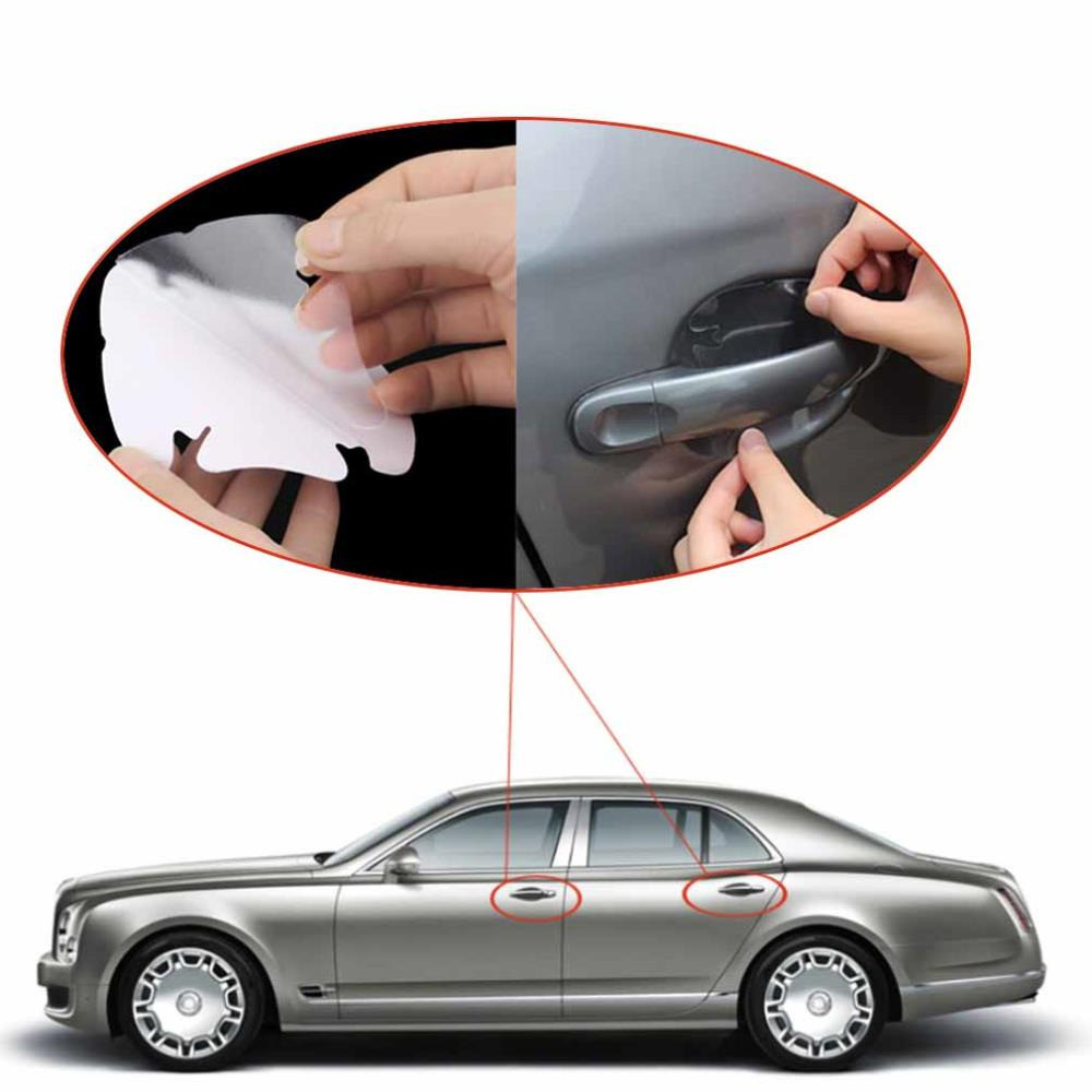 Наклейки для захисту зон під ручками авто від подряпи Київ - фото 3