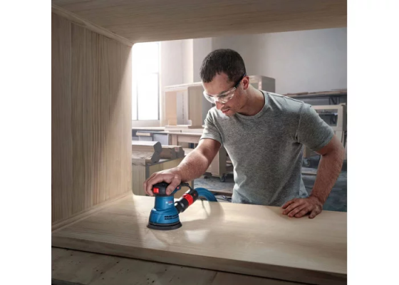 Професійна ексцентрикова шліфувальна машина Bosch GEX 125 (06013A8020) Київ
