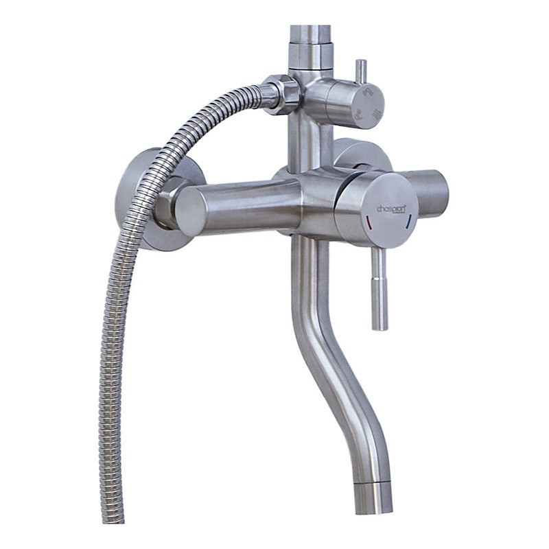 Душова колонна з змішувачем Champion SAS-009-J з нержавіючої сталі (CH6192) Харків - фото 3