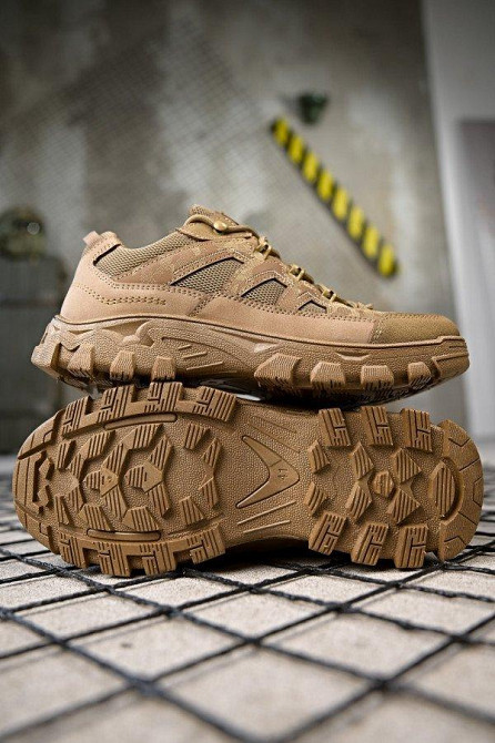 Демісезоннім мілітарі кросівки кайот мульт ПП7821 Одеса - фото 2