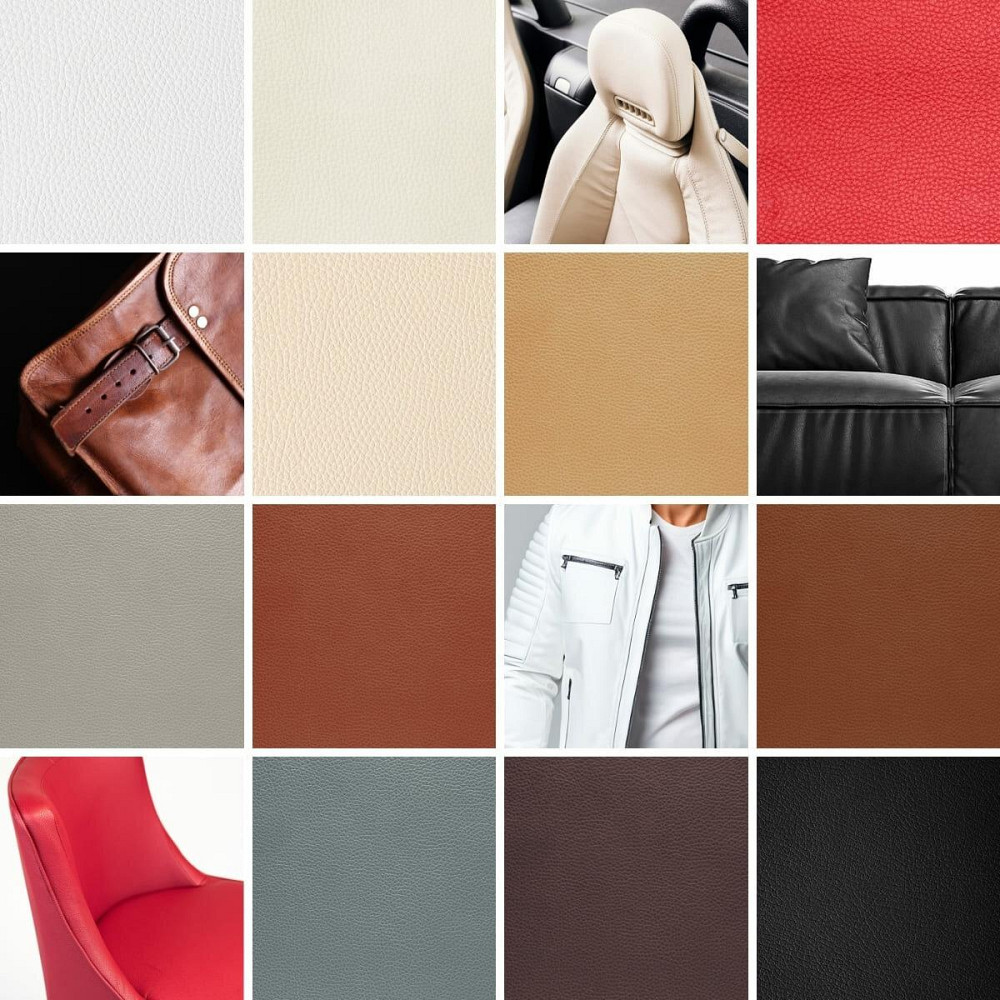 Самоклеюча екошкіра у рулоні 1.37х1м х 0.5мм Темно-сірий SW-00001154 Київ - фото 7