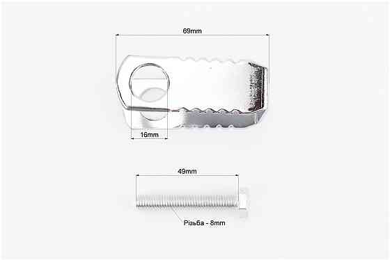 Натягувач ланцюга приводу лівий та правий (к-кт) Zongshen, Lifan Киев